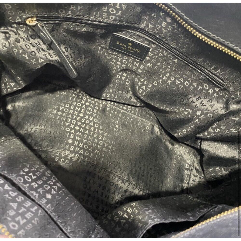 Authenticated Kate Spade Authenticated Black Laur… - image 5